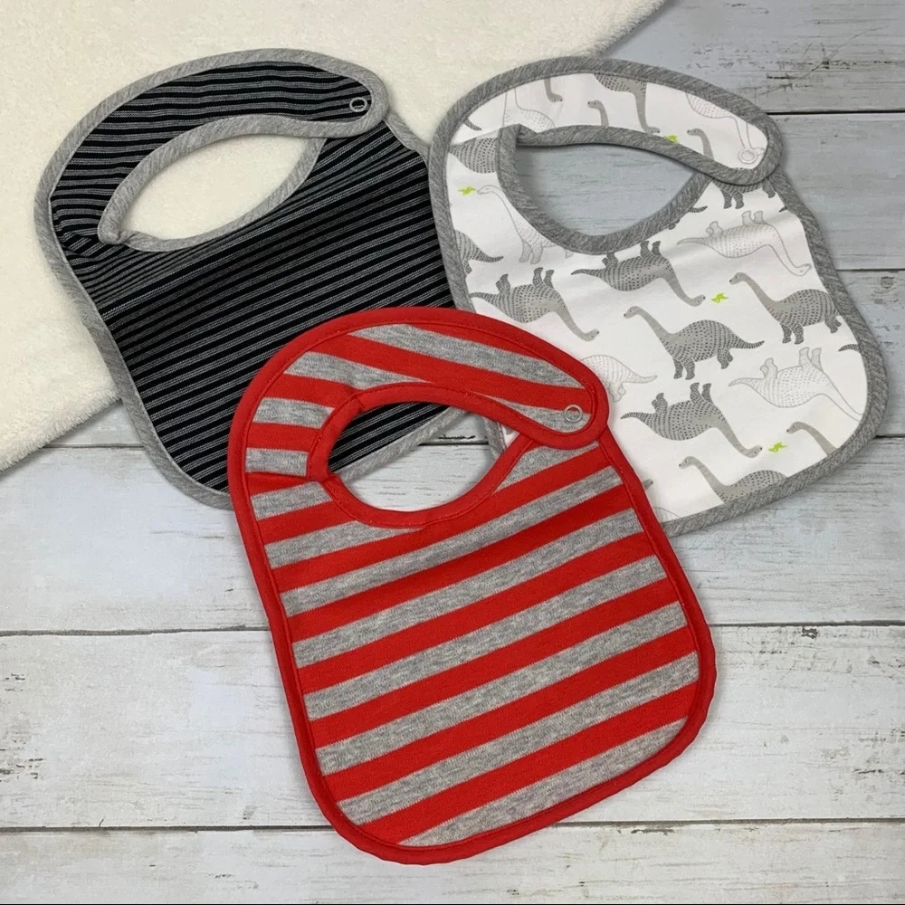NEW Simple Joys by Carter's Baby Feeder Bibs 7